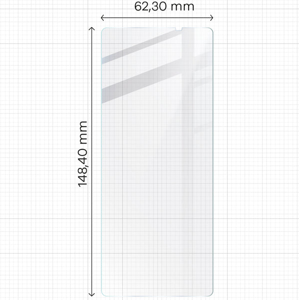 Gehärtetes Glas Bizon Glass Clear 2 für Xperia 5 V