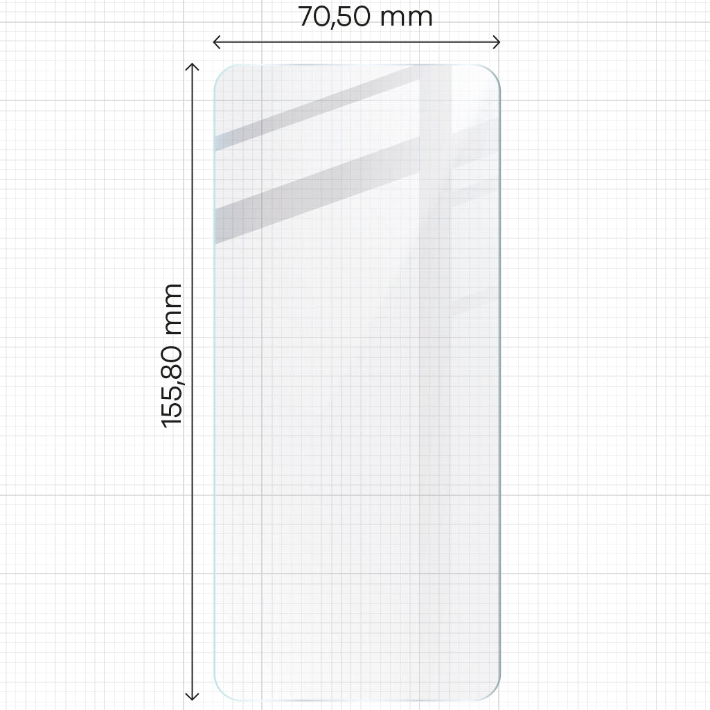 Gehärtetes Glas - 3 Stück + Kameraschutz für Xiaomi Poco X6 / Redmi Note 13 Pro 5G, Bizon Glass Clear 2 Pack