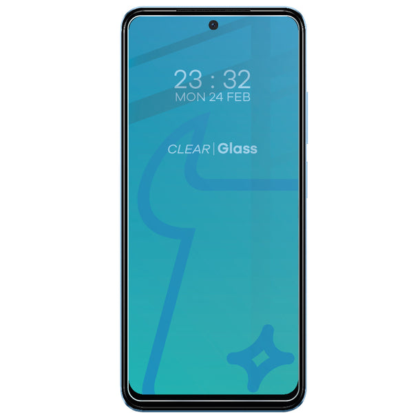 Gehärtetes Glas Bizon Glass Clear 2 Pack - 3 Stück + Kameraschutz, Redmi Note 12S