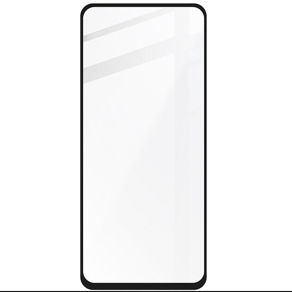 Gehärtetes Glas Bizon Glass Edge für Oppo Reno 6 5G, Schwarz