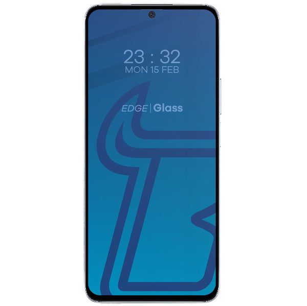 Gehärtetes Glas Bizon Glass Edge 2 für Honor 90 Lite, schwarz