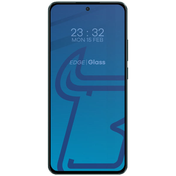 Gehärtetes Glas für Oppo Reno11 F 5G, Bizon Glass Edge 2, Schwarz