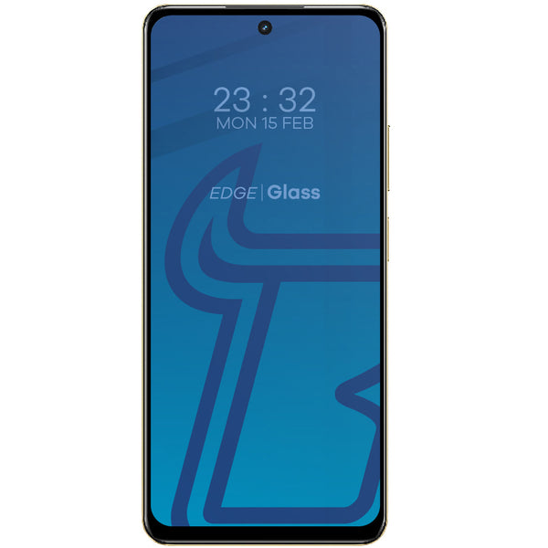 Gehärtetes Glas Bizon Glass Edge 2 für Realme 11 5G, schwarz