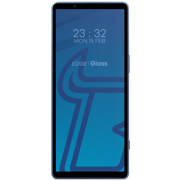 Gehärtetes Glas Bizon Glass Edge 2 für Sony Xperia 5 V, schwarz