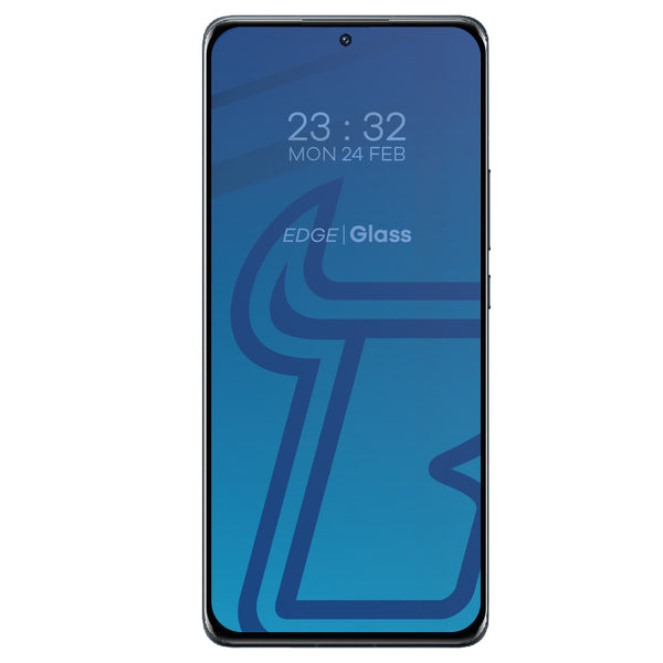 Gehärtetes Glas Bizon Glass Edge 3D für Xiaomi 12 Pro, Schwarz