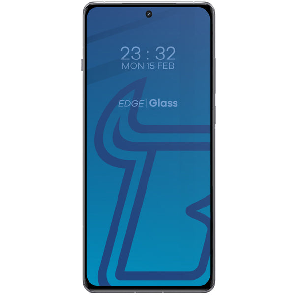 Gehärtetes Glas - 2 Stück + Kameraschutz für OnePlus 12, Bizon Glass Edge 3D, Schwarz