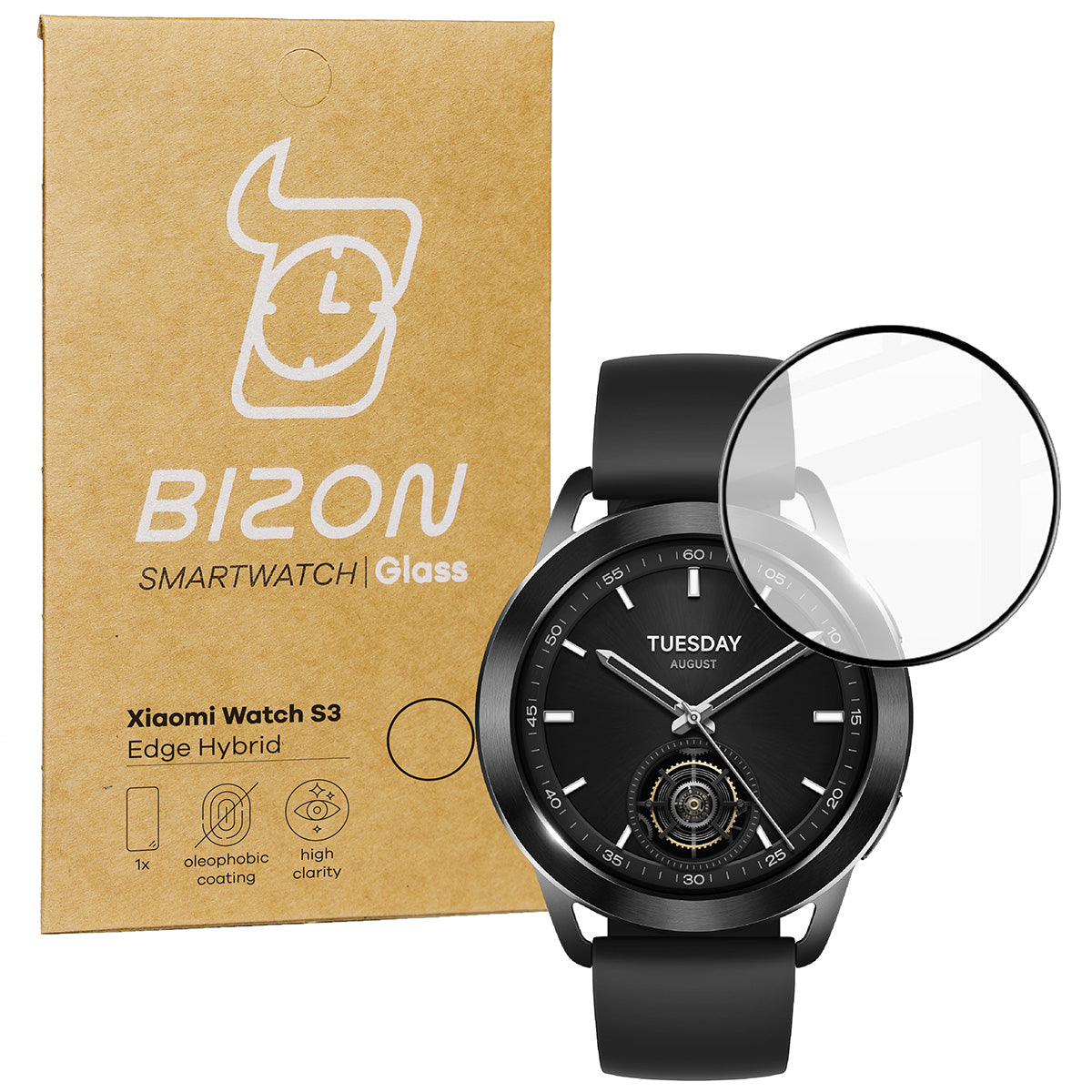 Hybrides Glas für Xiaomi Watch S3 47 mm