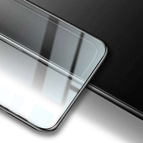 Gehärtetes Glas Bizon Glass Edge für Realme 8 / 8 Pro, Schwarz