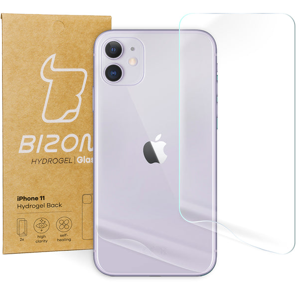 Bizon Glass Hydrogel Rückseite Hydrogelfolie