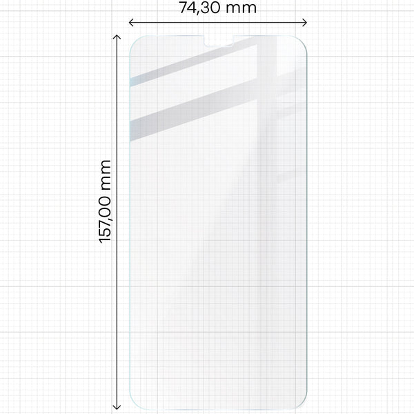 Hydrogel Folie für den Bildschirm Bizon Glass Hydrogel, Huawei Mate 50 Pro, 2 Stück