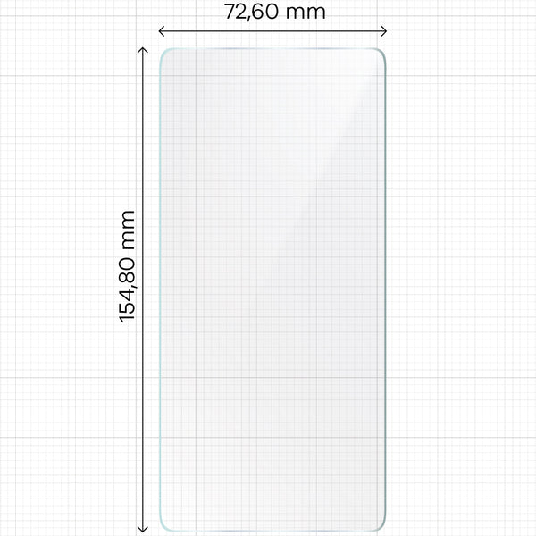 Hydrogel Folie für den Bildschirm Bizon Glass, Huawei P50 Pro, 2 Stück