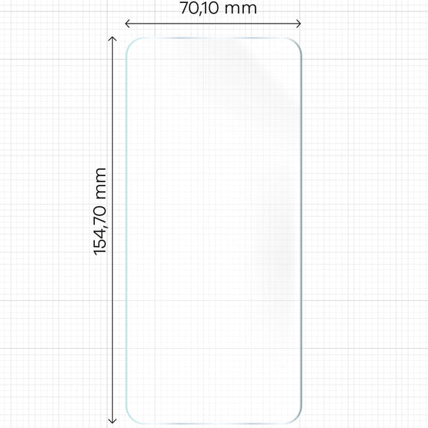 Hydrogel Folie für den Bildschirm Bizon Glass Hydrogel Front für Motorola Moto G14 / G54 / G84, 2 Stück
