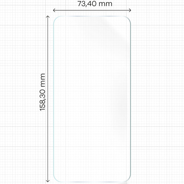 Hydrogel Folie für den Bildschirm Bizon Glass Hydrogel Front für Oppo Reno10/10 Pro 5G, 2 Stück