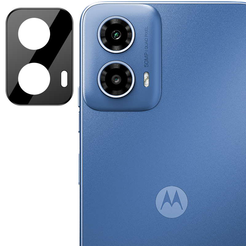 Glas für die Kamera für Motorola Moto G34 5G, Bizon Glass Lens, 2 Stück