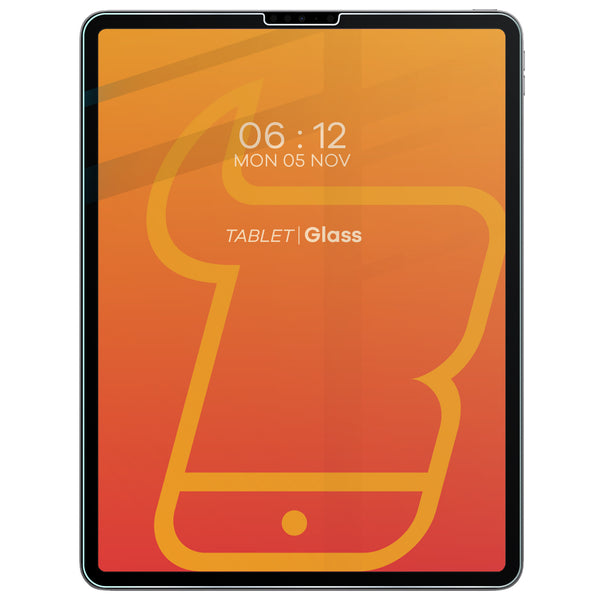 Gehärtetes Glas für iPad Pro 12.9 2022/2021/2020/2018, Bizon Glass Tab Clear, 2 Stück