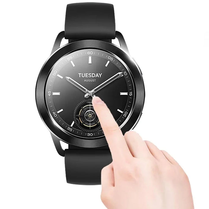 Gehärtetes Glas Bizon Glass Watch Clear, Xiaomi Watch S3