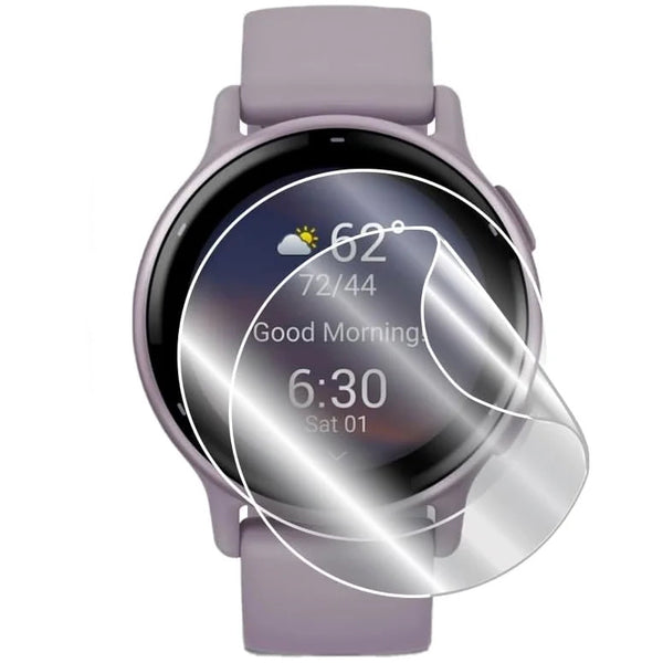 Hydrogel Folie für den Bildschirm Bizon Glass Watch Hydrogel für Garmin Vivoactive 5, 2 Stück