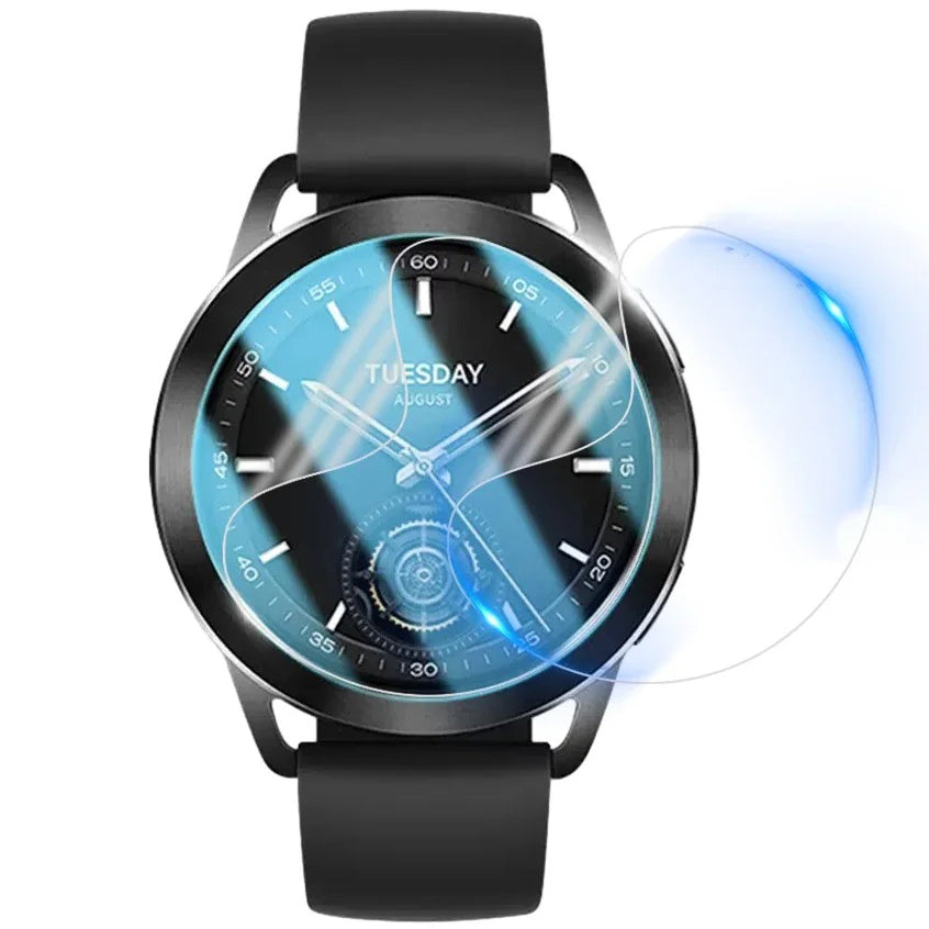 Hydrogel Folie für den Bildschirm für Xiaomi Watch S3 47 mm, Bizon Glass Watch Hydrogel