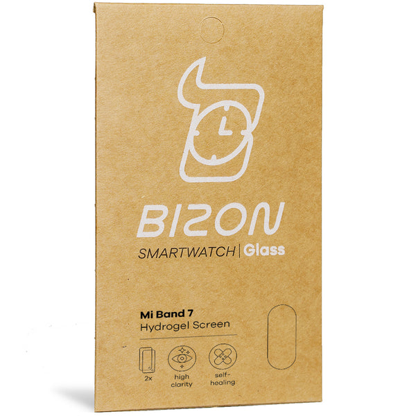 Hydrogel Folie Bizon Glass Hydrogel, Xiaomi Mi Band 7, 2 Stück