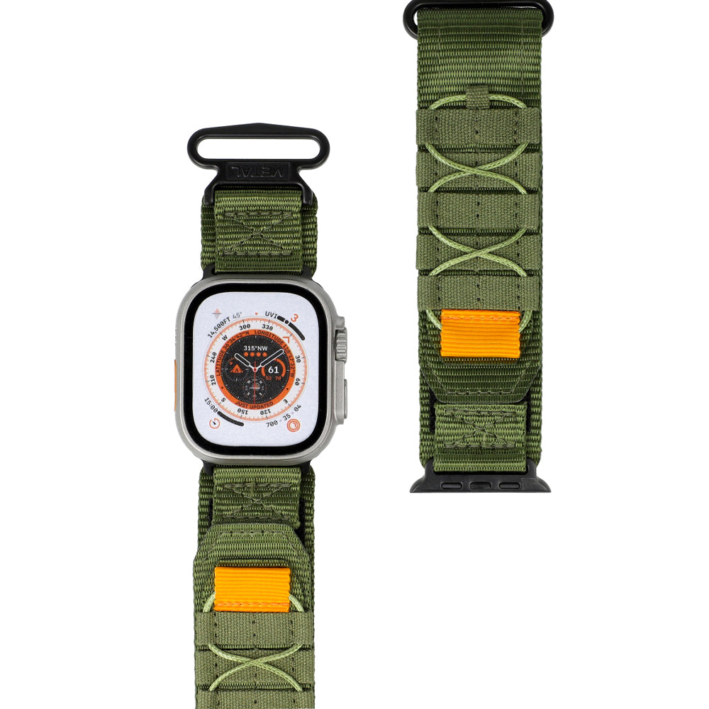 Uhrenarmband Bizon Strap Watch Adventure für Apple Watch 42/44/45/49 mm