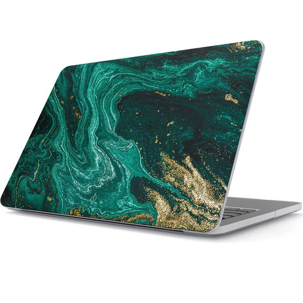 Schutzhülle Burga Emerald Pool Tough für MacBook Air 13.6" M3/M2, Mehrfarbig marine