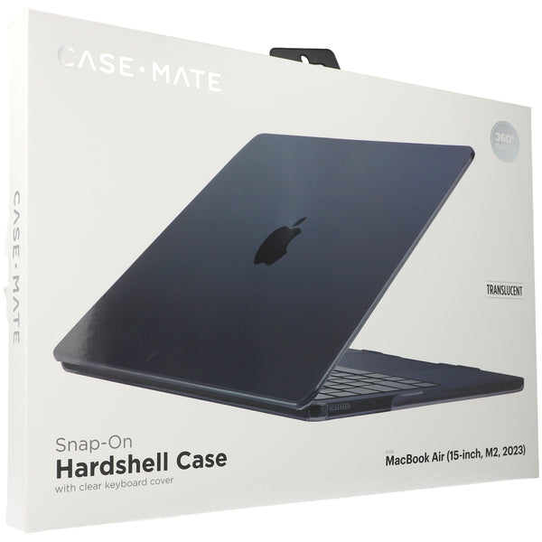Schutzhülle Case Mate Hardshell Case für MacBook Air 15" M2, 2023, Transparent