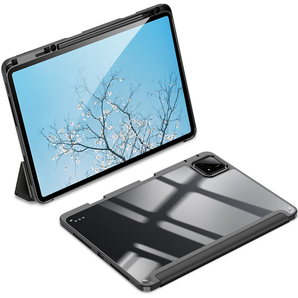 Schutzhülle Dux Ducis Toby für Xiaomi Pad 6S Pro, Schwarz-Transparent