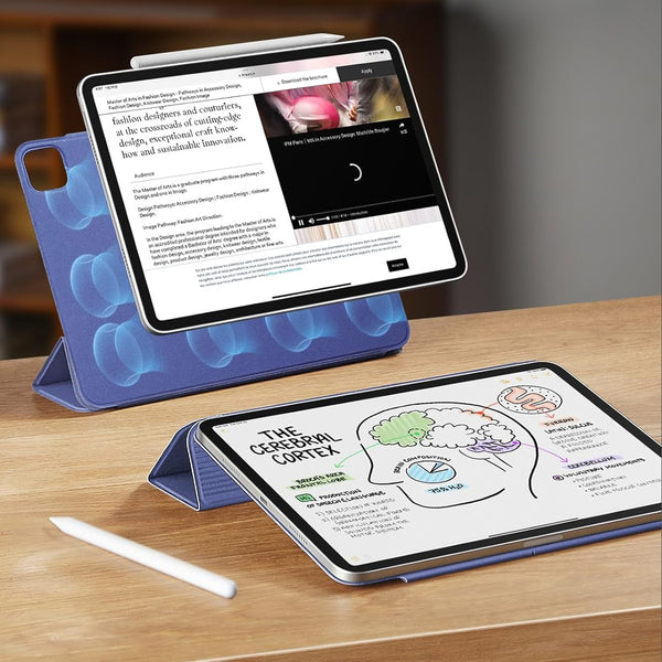 Schutzhülle ESR für iPad Air 13" 2024 / Pro 12.9" 6/5/4 gen. 2022/2021/2020, Rebound Magnetic Case, Violett