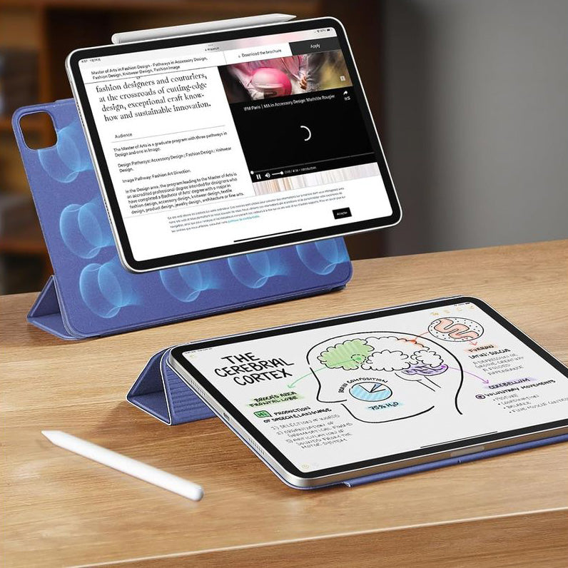 Schutzhülle ESR für iPad Pro 13" 7 gen. 2024, Rebound Magnetic Case, Violett