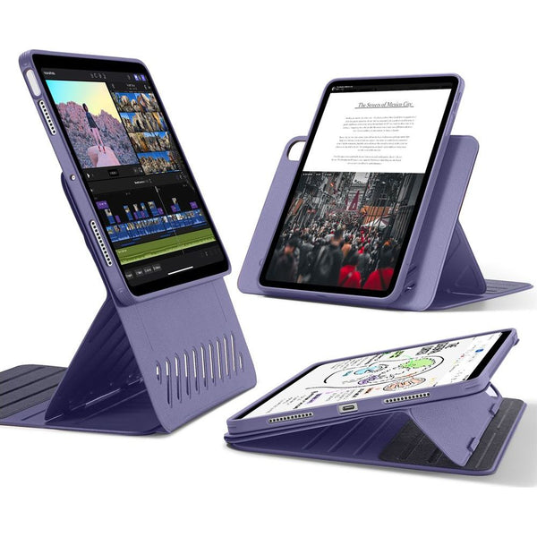 Schutzhülle ESR für Apple iPad Air 11" M2 6 gen. 2024 (A2902, A2903, A2904), Shift Magnetic Case, Violett