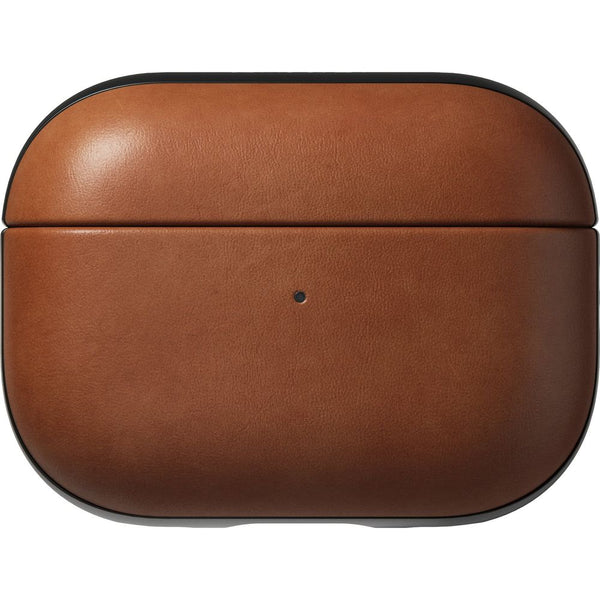 Schutzhülle Nomad Modern Leather Case für Apple AirPods Pro 2, Hellbraun