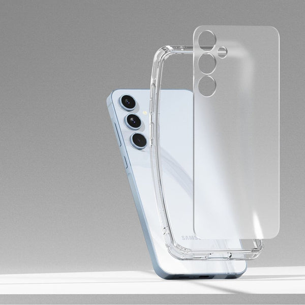 Schutzhülle für Galaxy A55 5G, Ringke Fusion, Transparent und Matt