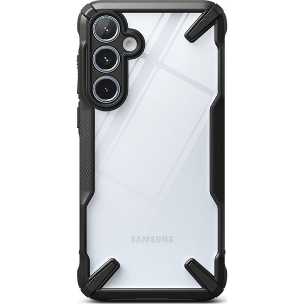 Schutzhülle für Galaxy A35 5G, Ringke Fusion X, Transparent und Schwarz