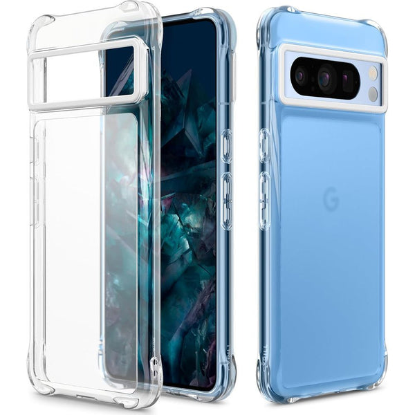 Schutzhülle für Pixel 8 Pro, Spigen Cyrill Ultra Sheer, Durchscheinend-Weiß