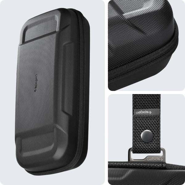 Schutzhülle für Asus ROG Ally 2023, Spigen Rugged Armor Pro Pouch, Schwarz