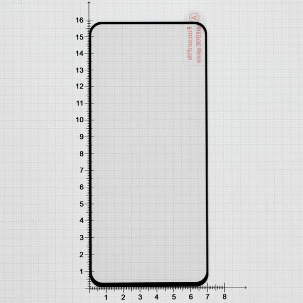 Hartglass für Motorola Moto G04, Fixed Full Cover 2.5D Tempered Glass, mit Schwarzen Rahmen