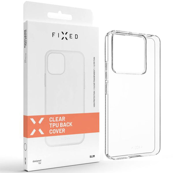 Schutzhülle für Redmi Note 13 Pro 5G / Poco X6, Fixed TPU Gel, Transparent