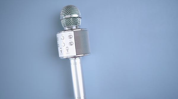 Drahtloses Karaoke-Mikrofon WS858, Shwarz