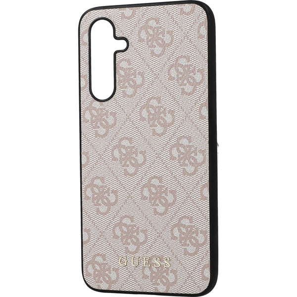 Schutzhülle Guess 4G Metal Gold Logo für Galaxy A54 5G, Rosa