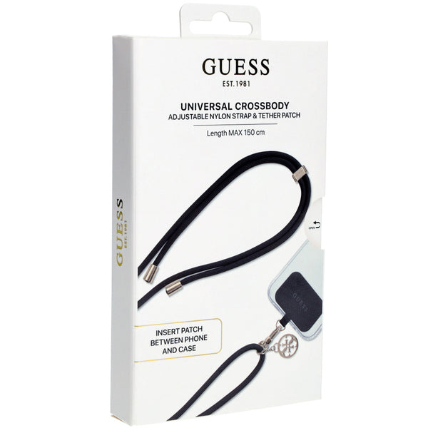 Handy-Lanyard Guess Universal CBDY Cord / Schnur, Schwarz