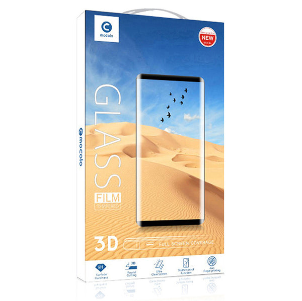 Gehärtetes Glas für Realme C67 4G, Mocolo 3D Full Glue, Schwarzer Rahmen