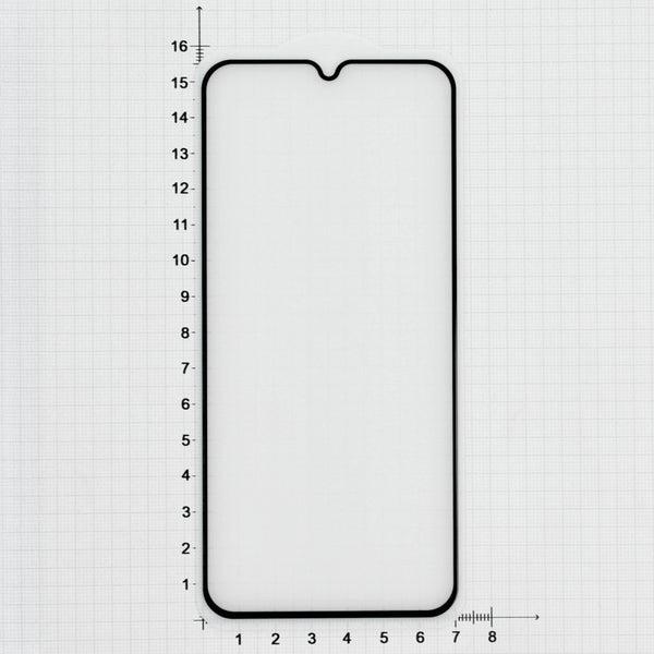 Gehärtetes Glas Mocolo TG+ Full Glue für Galaxy M15 5G, schwarzer Rahmen