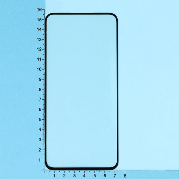 Glas für Galaxy A55 5G, MyScreen Diamond Glass Edge Lite FG, Schwarzer Rahmen