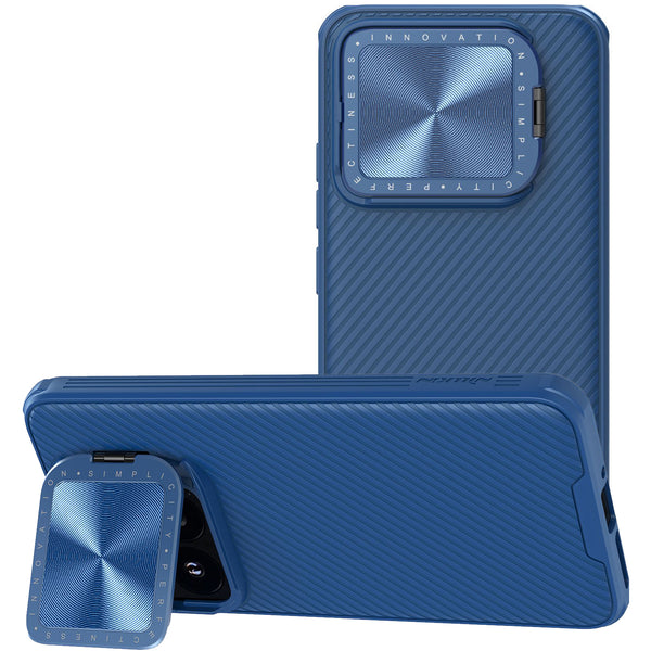 Schutzhülle für Xiaomi 14, Nillkin CamShield Prop, Blau