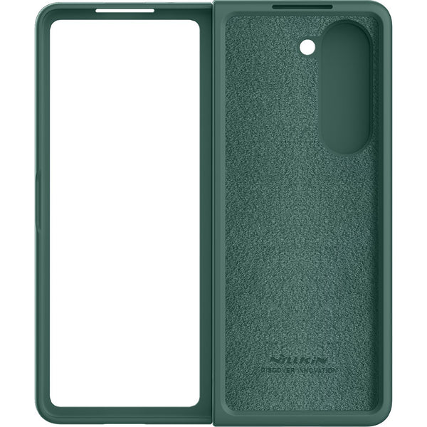 Schutzhülle mit Kameraslider Nillkin CamShield Silky Bracket für Galaxy Z Fold5, Grün