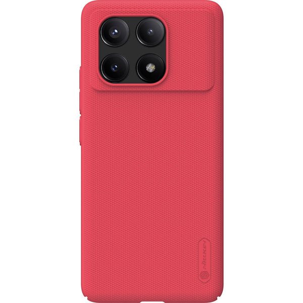 Schutzhülle für Poco X6 Pro, Nillkin Super Frosted Shield Pro, Rot