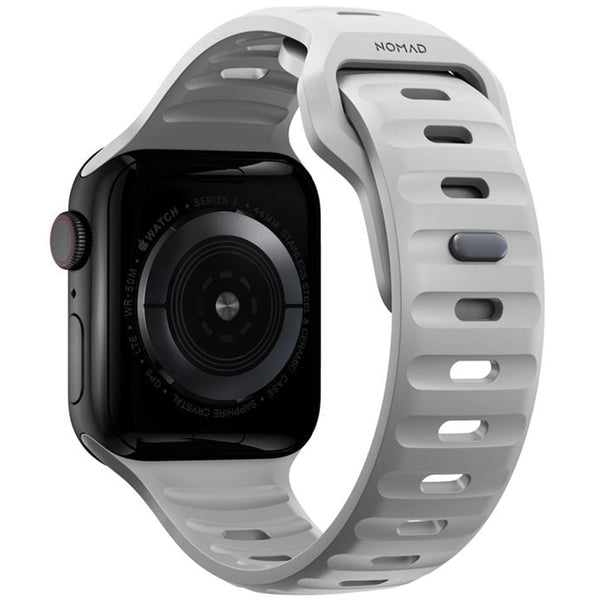 Armband Nomad Sport Strap für Apple Watch 49/45/44/42mm, Grau