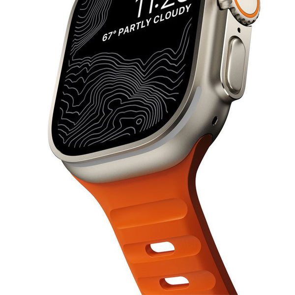 Armband Nomad Sport Strap für Apple Watch 49/45/44/42mm, Orange