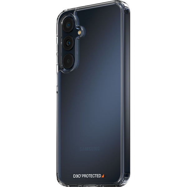 Schutzhülle für Galaxy A35 5G, PanzerGlass Hardcase D3O, Transparent