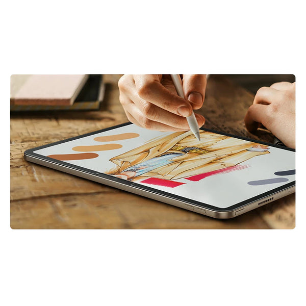 Matte Folie für iPad Pro 12.9" 7 gen. 2024 ESR Paper Feel, 2 Stück